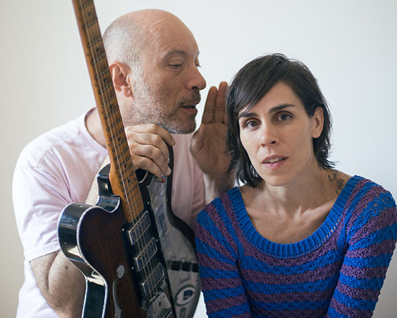 Edgard Scandurra e Silvia Tape